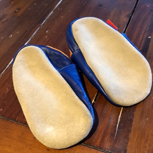 Fisher price leather kids booties. EUC! - Picture 5 of 5